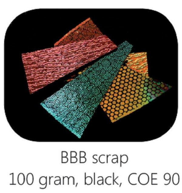 dichroic scrap glass