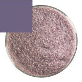 glass COE90 Bullseye frits fine 45g lilac