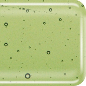 COE 90 Yellow - green transparant - glas 20 x 18 cm (3 mm dik)