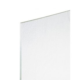 Bullseye COE 90 clear transparent - glass 10 x 10 cm (3 mm thick)