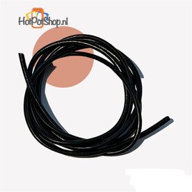 lederen koord 3mm zwart