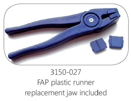 FAP Plastic Runner breaking pliers - with spare parts