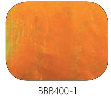 glass Baoli thin dichroic on black COE90 1mm (orange)