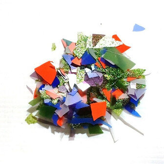 glas COE90 Bullseye confetti mix 10g