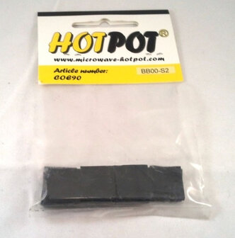 COE90 Precut Square Black Opal - 2cm (14 pcs)