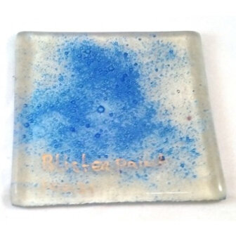 middelblauw pigment met belvorming (bellenpoeder) (10gr)