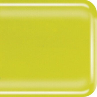 COE 90 yellow green opal - glass 20 x 18 cm (3 mm thick)