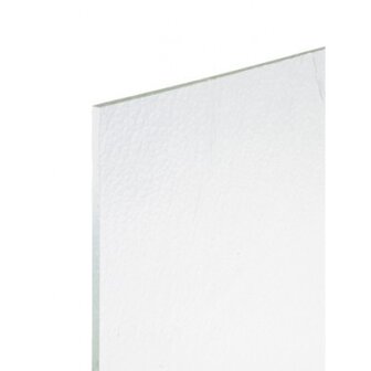 Bullseye COE 90 clear transparent - glass 10 x 10 cm (3 mm thick)