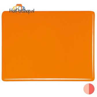 COE90 bullseye tangerine oranje