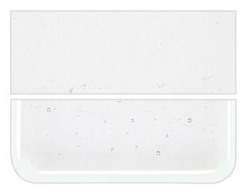 Bullseye transparent reactive ice plate glass (12.5x14.5)