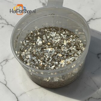 mica flakes silver