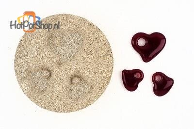 vermiculite mold three hearts
