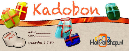 Kadobon Hotpotshop 7,5