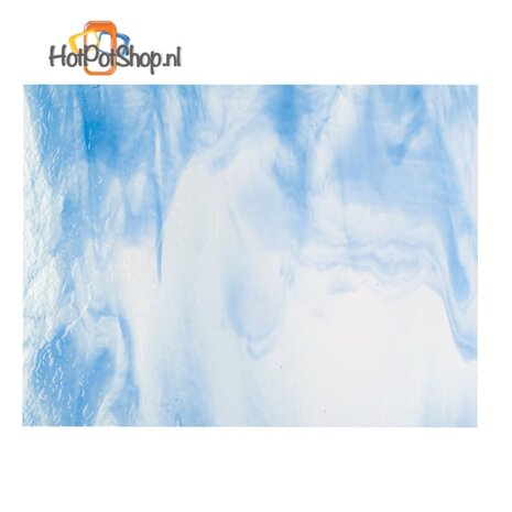 Clear Egyptian blue opalescent