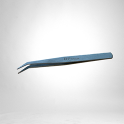 FAP RVS pincet met scheve bek - voor het kleinere priegelwerk
