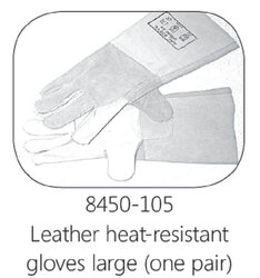 Lederen ovenhandschoenen