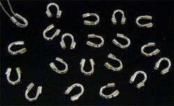 Staaldraad guardian 5x4mm, voor verstevigen van een lusje van staaldraad (10 stuks)