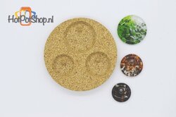 vermiculite mal 3 hangers - pendants