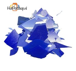 glas COE90 Baoli confetti kobalt blauw 10g