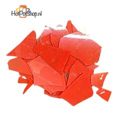 glas COE90 Baoli confetti rood opaal 10g