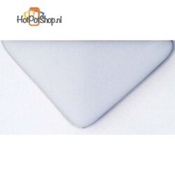 COE90 Wissmach 90-03 white opaal glas ±20 x18cm