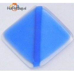 COE 90 wissmach light blue transparant - doorzichtig glas 20 x 18 cm (3 mm dik)