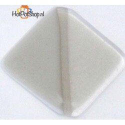 COE 90 wissmach light grey transparant - doorzichtig glas 20 x 18 cm (3 mm dik)