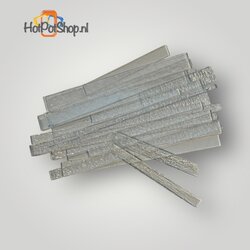 COE90 doorzichtige stroken glas (3 mm dik)