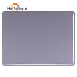 COE90 Bullseye Lavendel opaal transparent 5 x 14 (3 mm dik)