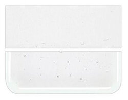 Bullseye transparant reactive ice plaatglas (10x14)