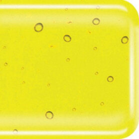 COE 90 Yellow transparent - glass for fusing10 x 9 cm (3 mm thick)
