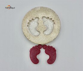 vermiculite mal babyvoetjes