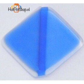 COE 90 wissmach light blue transparant - doorzichtig glas 20 x 18 cm (3 mm dik)