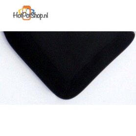 COE 90 Wissmach 90-02 black opaque glas 10 x 9 cm