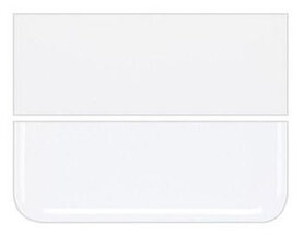 Bullseye opaal reactive cloud plaatglas (10x14)