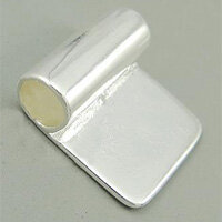 Bails M-groot 15 mm verzilverd (1pcs)