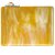 COE90 Bullseye Medium Amber/white 10 x 14 cm (3 mm dik)